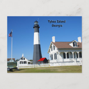 Tybee Island Lighthouse Postcard