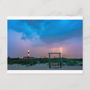 tybee island lighthouse  savannah georgia ocean be postcard
