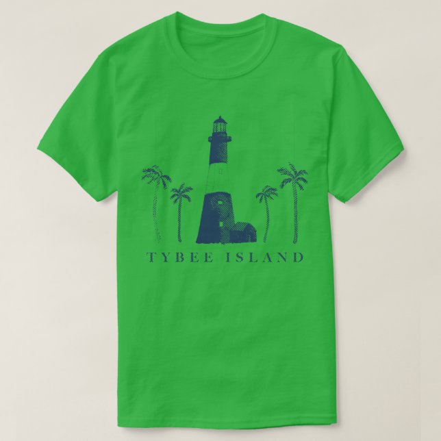 Tybee Island Lighthouse TShirt (Design Front)