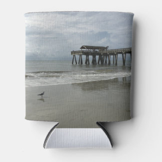 Tybee Island Pier Can Cooler