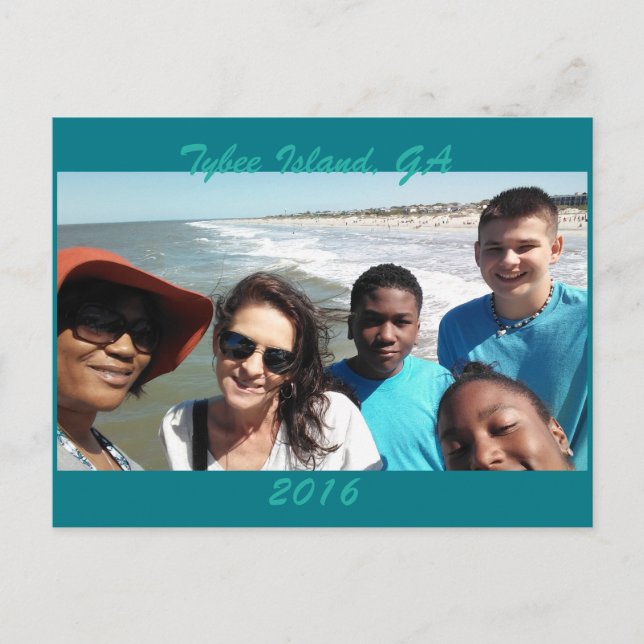 Tybee Island Vacation Postcard (Front)