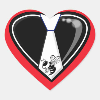 TYBEE LOVE HEART STICKER