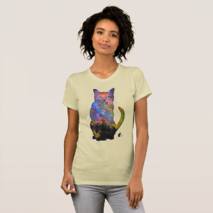 Tycho Space en T-shirt pour chat