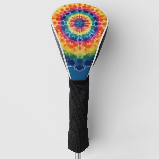 Tye-Dye-4 Golf Head Cover (Front)