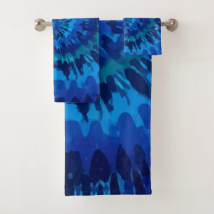 Tye-Dye-Blue Towel