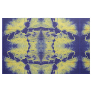 Tye Dye Composition #11 by Michael Moffa Fabric