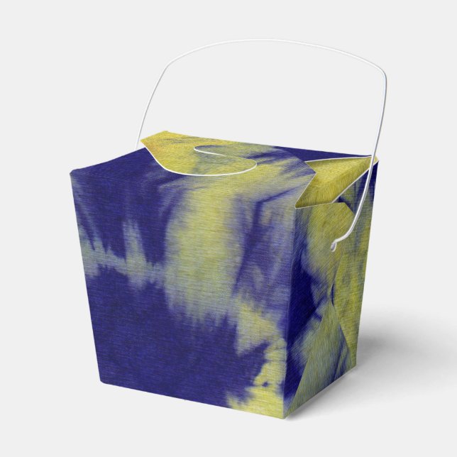 Tye Dye Composition #11 by Michael Moffa Favor Box (Front Side)