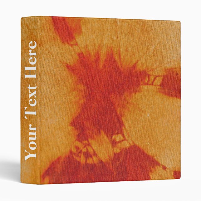 Tye Dye Composition #12 by Michael Moffa Binder (Front/Spine)