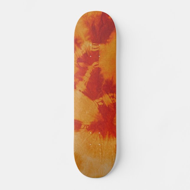 Tye Dye Composition #12 by Michael Moffa Skateboard (Front)