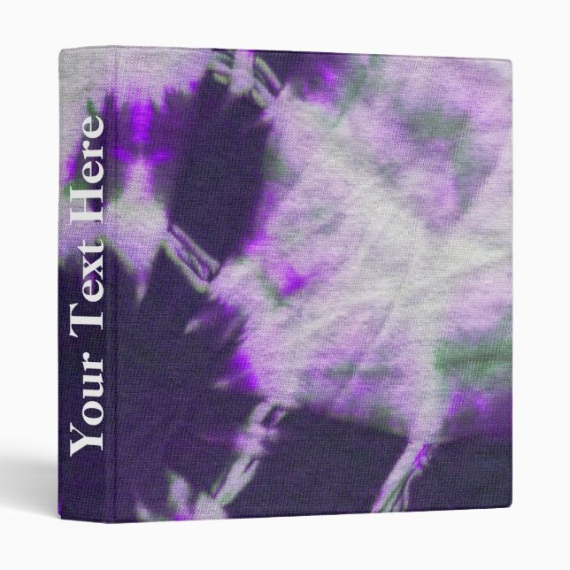 Tye Dye Composition #1 by Michael Moffa Binder (Front/Spine)