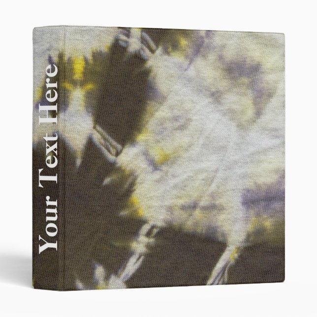 Tye Dye Composition #2 by Michael Moffa Binder (Front/Spine)