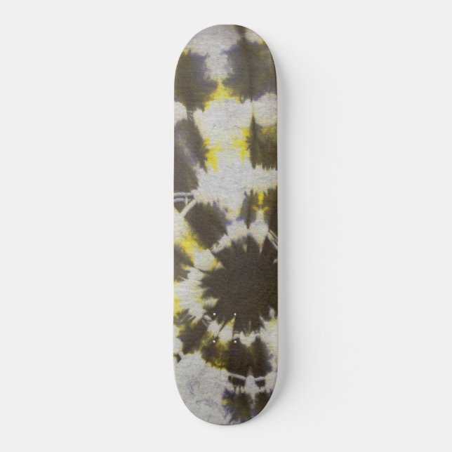 Tye Dye Composition #2 by Michael Moffa Skateboard (Front)