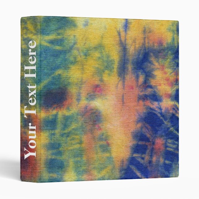 Tye Dye Composition #5 by Michael Moffa Binder (Front/Spine)