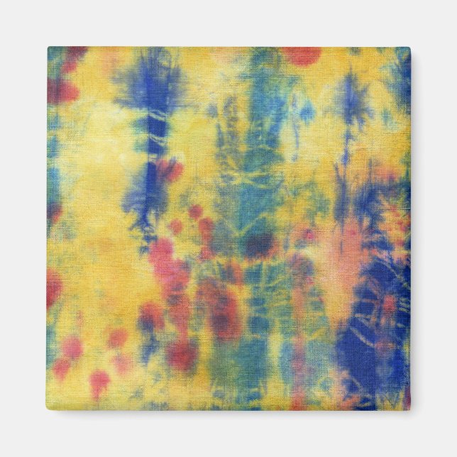 Tye Dye Composition #5 by Michael Moffa Magnet (Front)