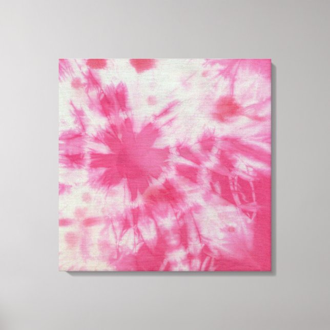 Tye Dye Composition #6 by Michael Moffa Canvas Print (Front)