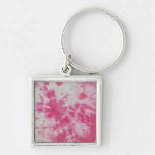 Tye Dye Composition #6 by Michael Moffa Keychain