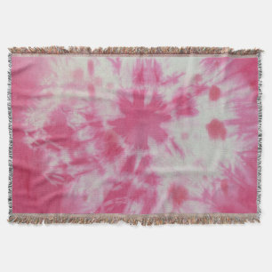 Tye Dye Composition #6 by Michael Moffa Throw Blanket