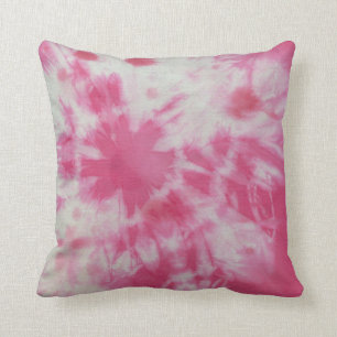 Tye Dye Composition #6 by Michael Moffa Throw Pillow