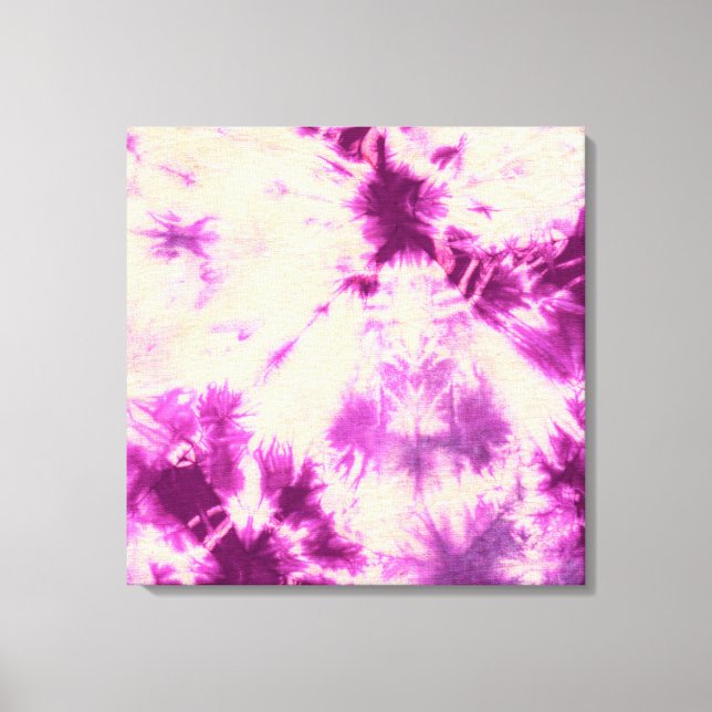 Tye Dye Composition #7 by Michael Moffa Canvas Print (Front)