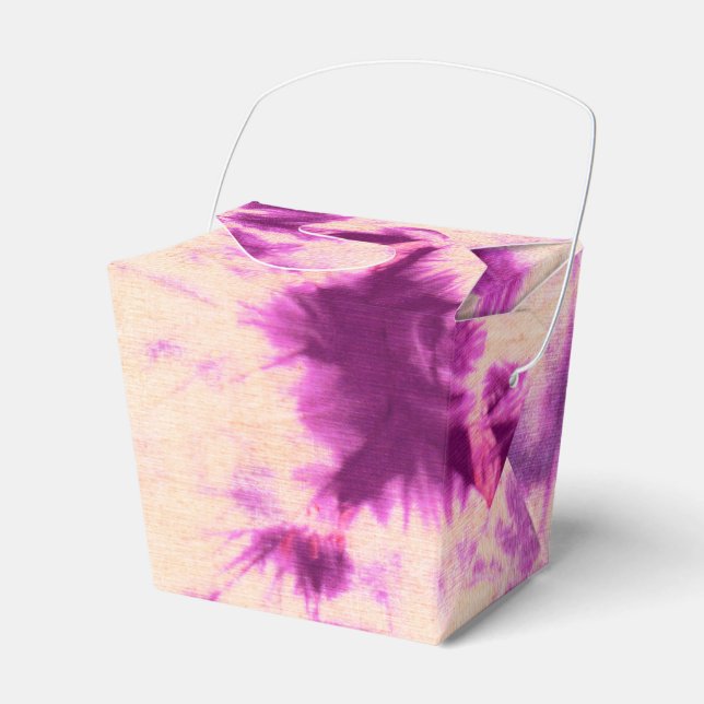 Tye Dye Composition #7 by Michael Moffa Favor Box (Front Side)