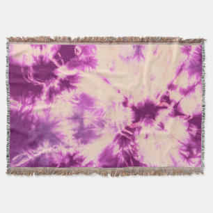 Tye Dye Composition #7 by Michael Moffa Throw Blanket