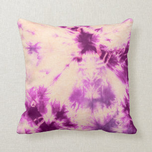 Tye Dye Composition #7 by Michael Moffa Throw Pillow