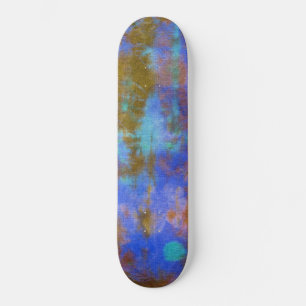 Tye Dye Composition #9 by Michael Moffa Skateboard
