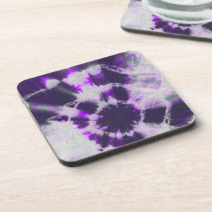 Tye Dye Composition No.1 by Michael Moffa Coaster