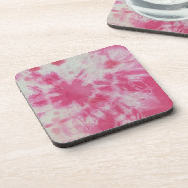 Tye Dye Composition No.6 by Michael Moffa Coaster (Left Side)
