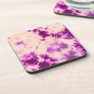 Tye Dye Composition No. 7 by Michael Moffa Coaster