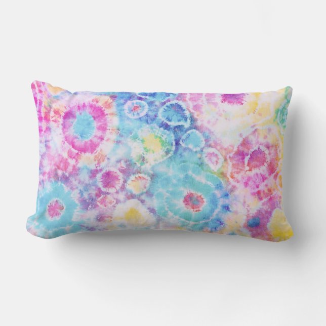 Tye-Dye Lumbar Pillow (Front)