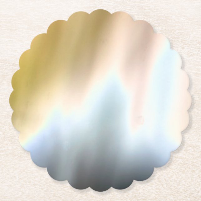 Tye Dye Paper Coaster (Front)