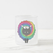Tye dye sheep