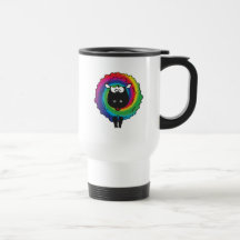 Tye dye sheep