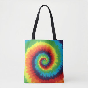 Tye dye tote bag