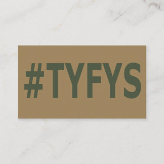 #TYFYS Business Cards
