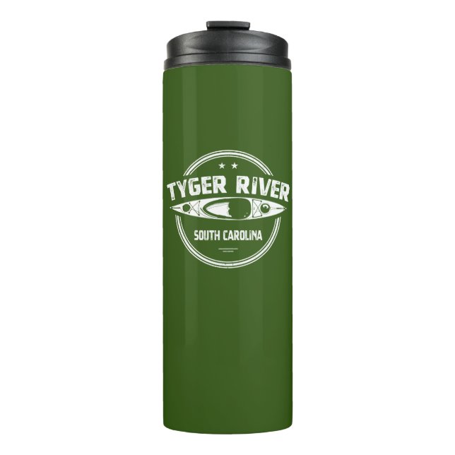 Tyger River, South Carolina Thermal Tumbler (Front)