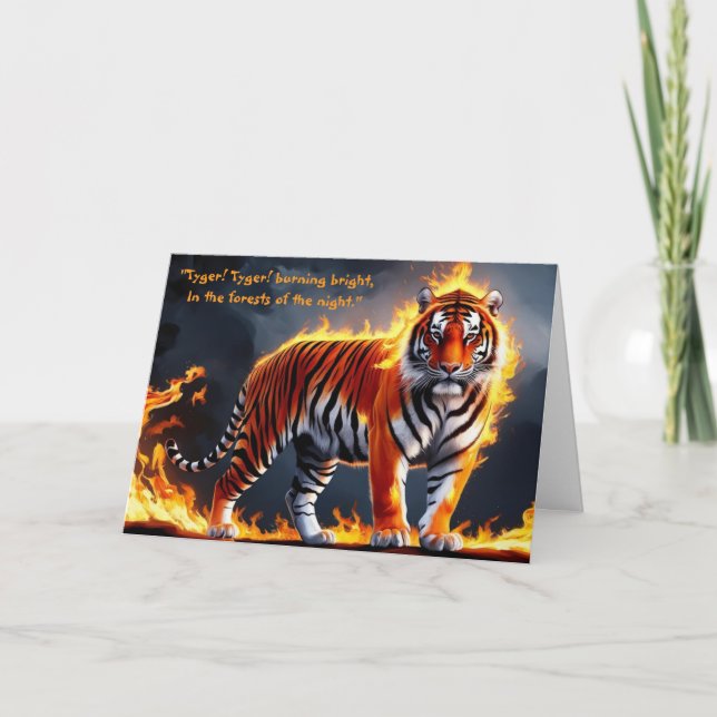 Tyger! Tyger! Card (Front)