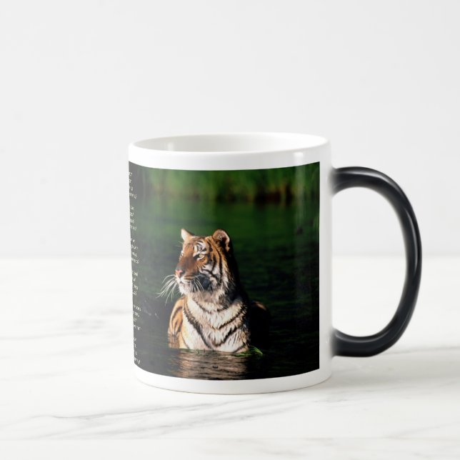 Tyger, Tyger Magic Mug (Right)