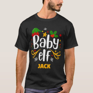 Tygraphy Baby Elf Fun Family Matching Baby T Shirt
