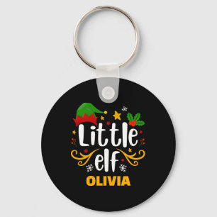 Tygraphy Little Elf Fun Family Matching Keychain