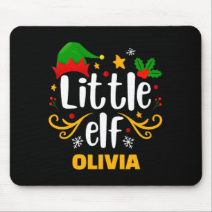 Tygraphy Little Elf Fun Family Matching Mouse Pad