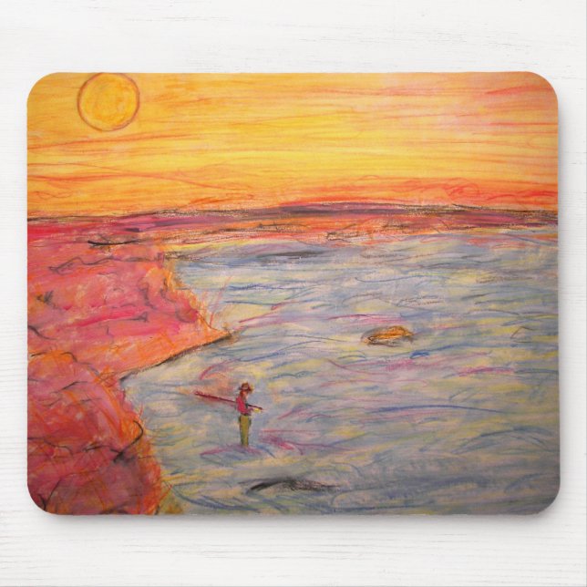 tying one on mouse pad (Front)