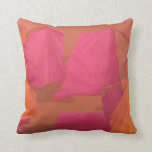 Tying Saris Throw Pillow