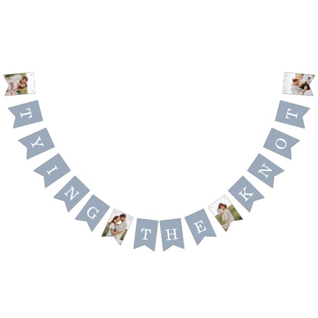 Tying the Knot Photo Bunting Flags (All)