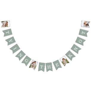 Tying the Knot Photo Bunting Flags