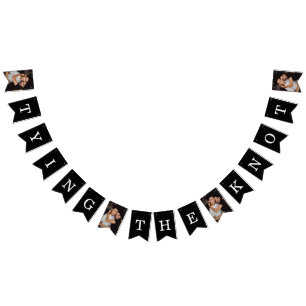 Tying The Knot Photo LGBTQ Bunting Flags