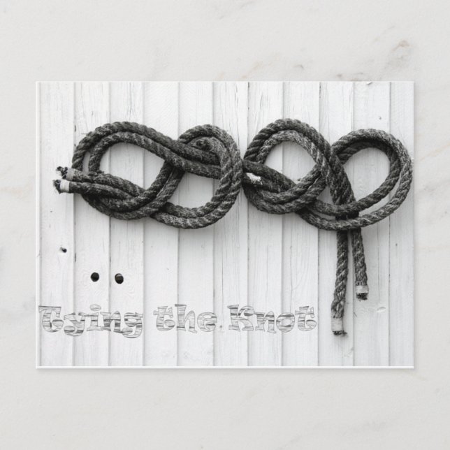 Tying the Knot Postcard (Front)