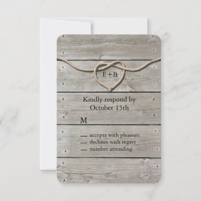 Tying the Knot RSVP (Front)
