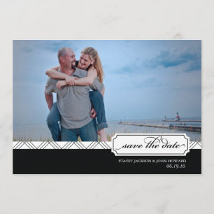 Tying the Knot Save the Date Photo Card